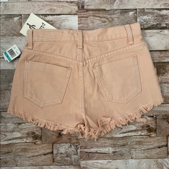 NWT Pistola Nova Cutoff Denim High-Waist Shorts - Picture 5 of 5